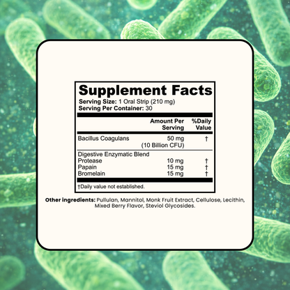 Digestive + Gut Health Strips